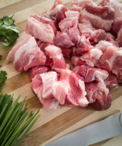 Pork Cubes Bone-in